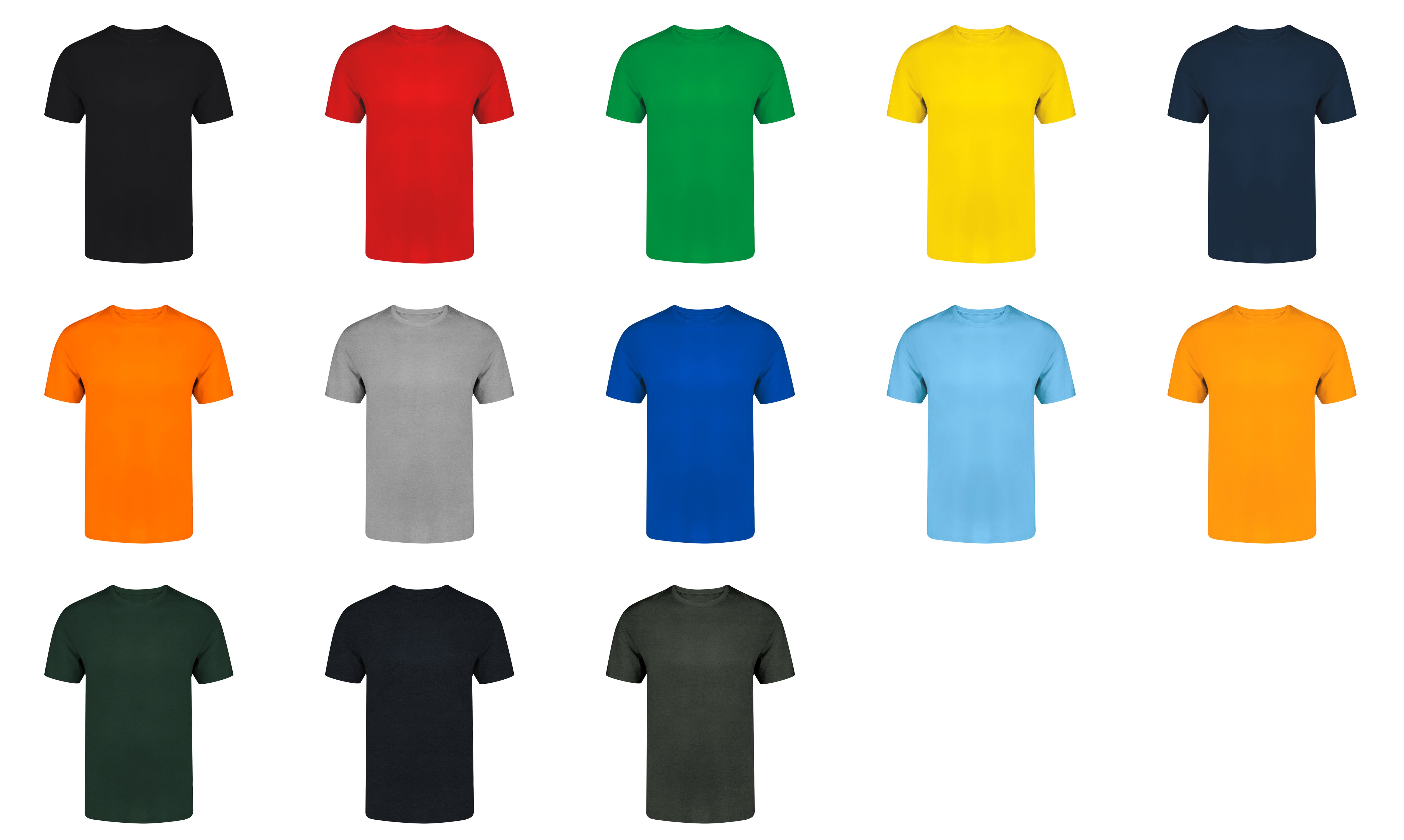T-Shirt Adulto Colorata Seiyo NERO