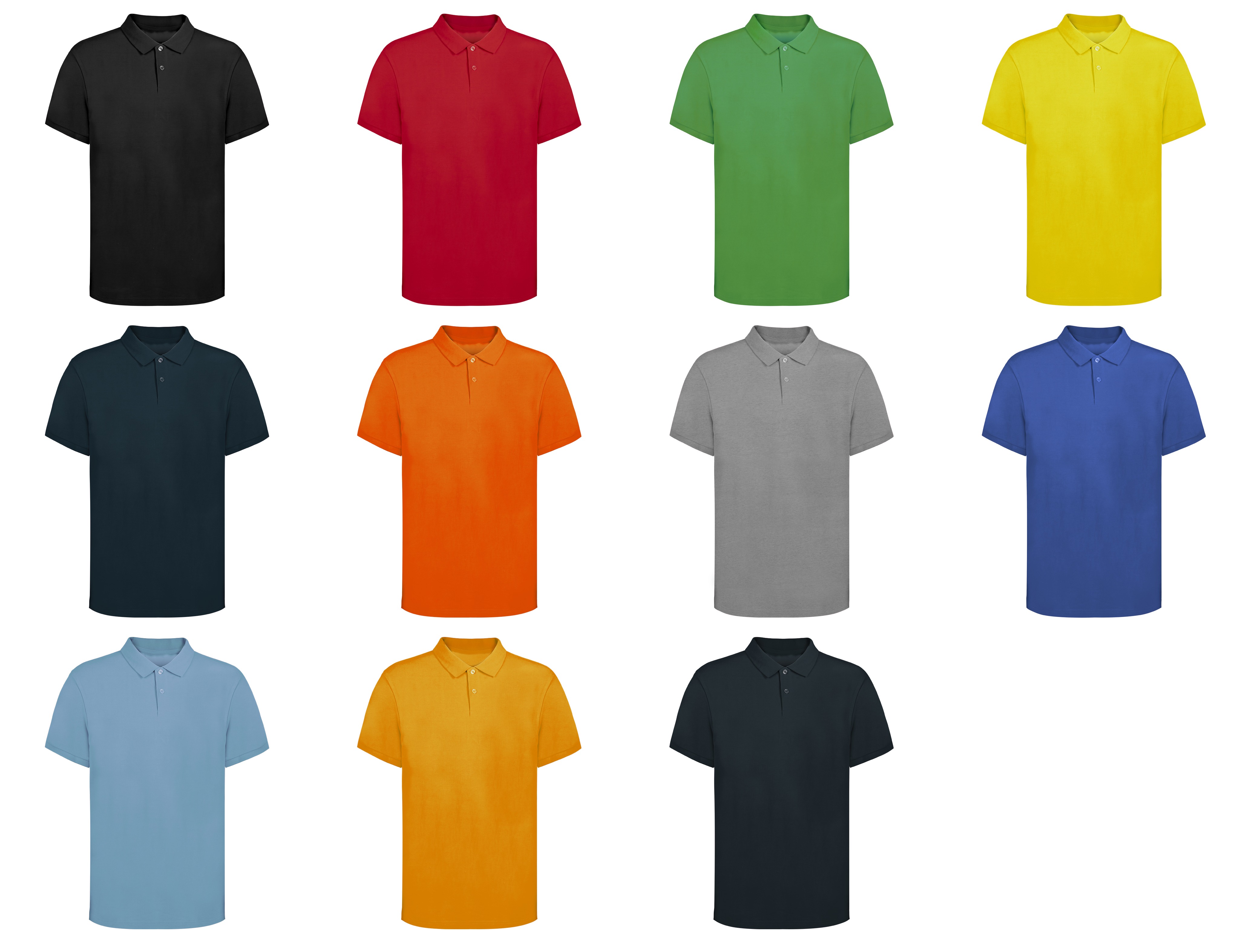 Polo Adulto Colore Koupan NERO