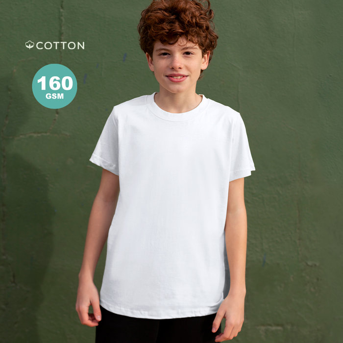 Wit Kinder T-Shirt Seiyo