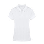 Erwachsene Frauen Weiß Polo-Shirt Koupan WEISS