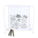 Drawstring Bag Taky WHITE