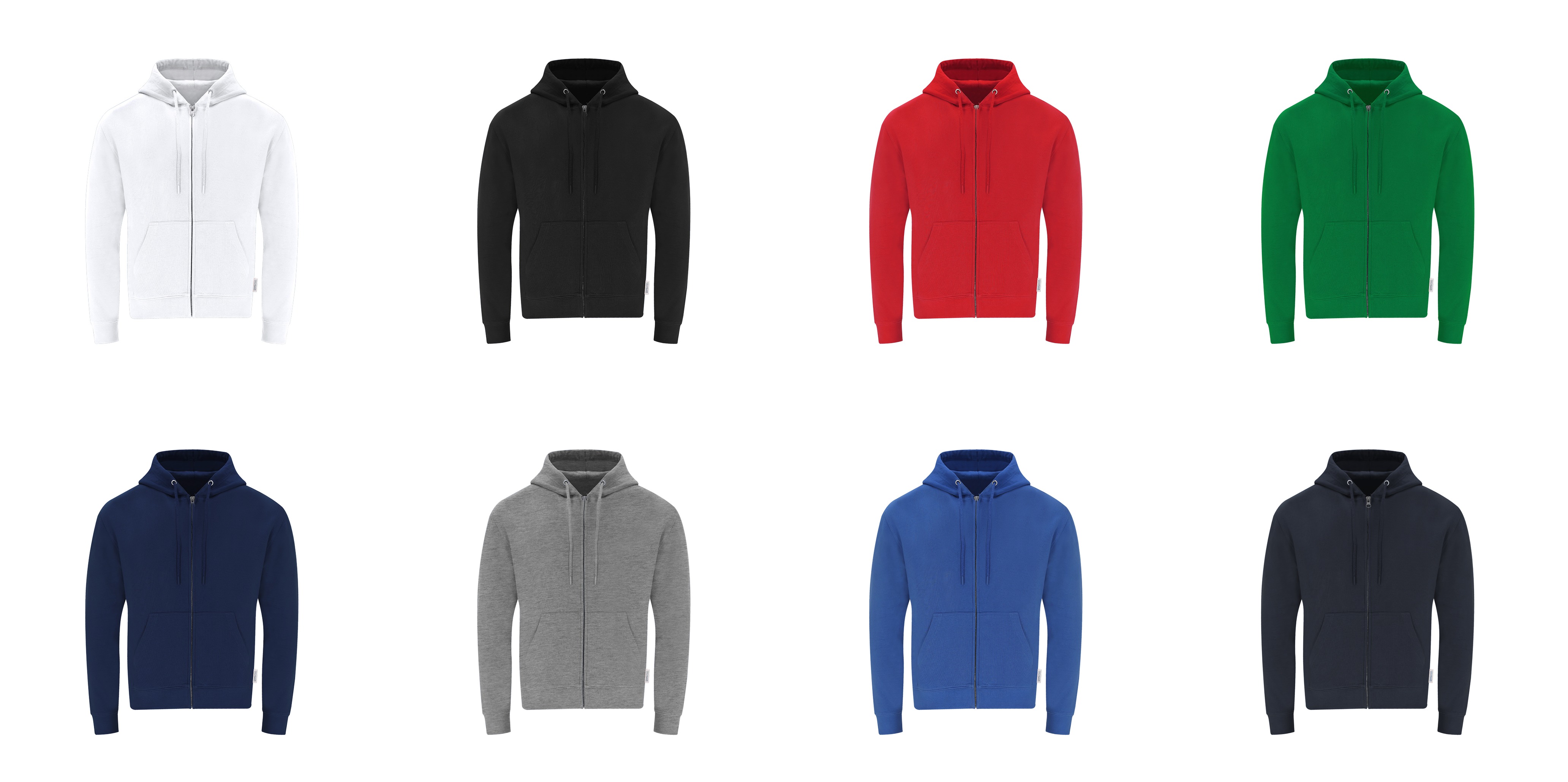 Sweat-Shirt à Capuche + Crémaillère Adulte Walder BLANC