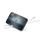 Porta USB Carregador Leony PRATA