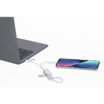 Porta USB Carregador Leony PRATA