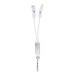 Porta USB Carregador Leony PRATA
