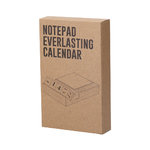 Notepad Everlasting Calendar Dex NATURAL
