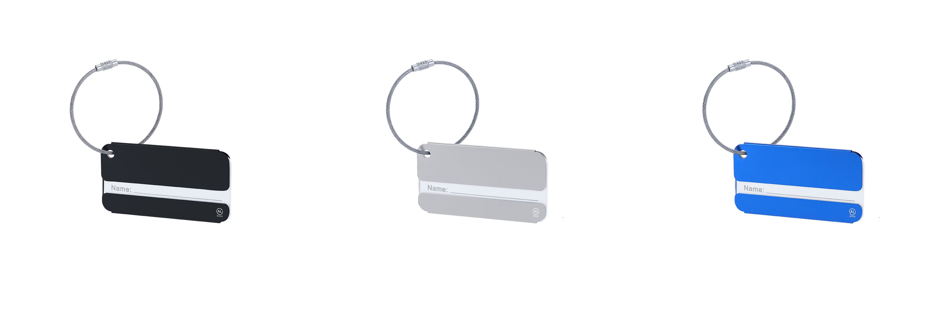 Luggage Tag Halux BLACK