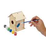 Vogelhuisje Spydel NATUREL