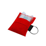 CPR Mask Keychain Ibanor RED