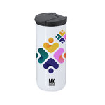 Sublimation Insulated Cup Lyrena WHITE