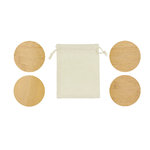 Set Posavasos Elmor NATURAL