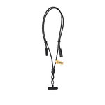 Halter Ladegerätkabel Tebrer SCHWARZ