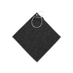 Asciugamano Golf Canrock NERO