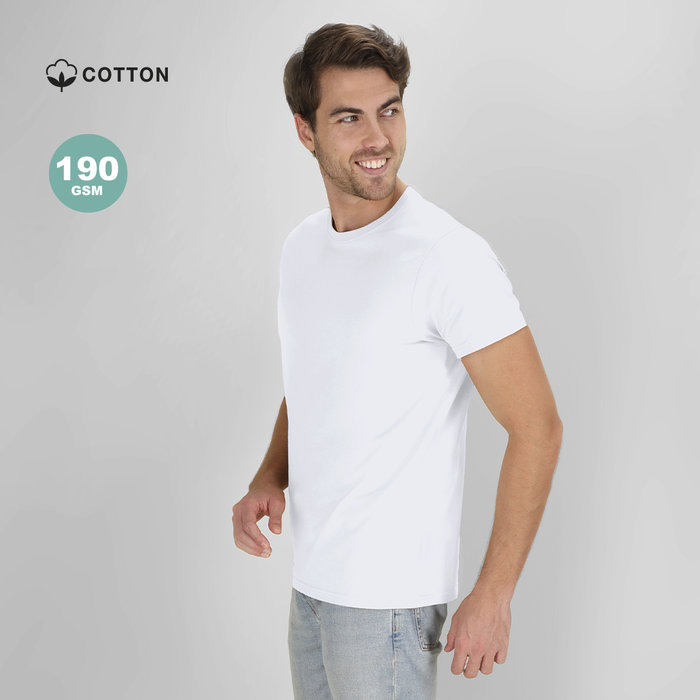 Wit T-Shirt Volwassene Perkins