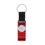 Holder Keyring Coin Nevin BLACK