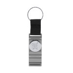 Holder Keyring Coin Nevin BLACK