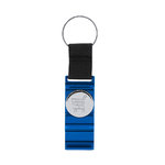 Holder Keyring Coin Nevin BLACK
