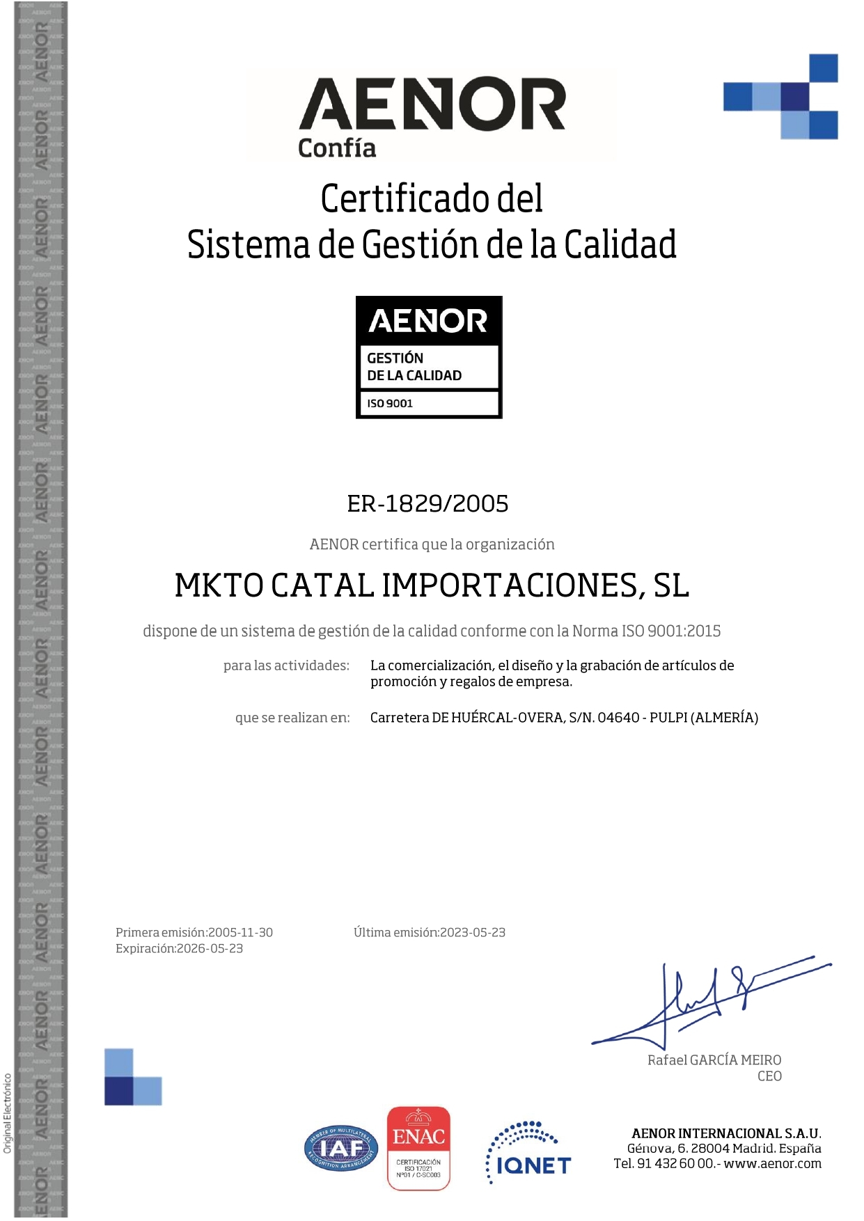AENOR-catal AENOR-catal